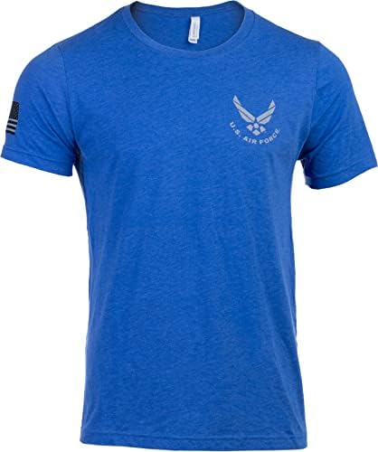 חיל אוויר | מורשה ארצות הברית חיל אוויר טי חולצה, חיל האוויר האמריקאי טייס ותיק צבאי חולצה לגברים נשים